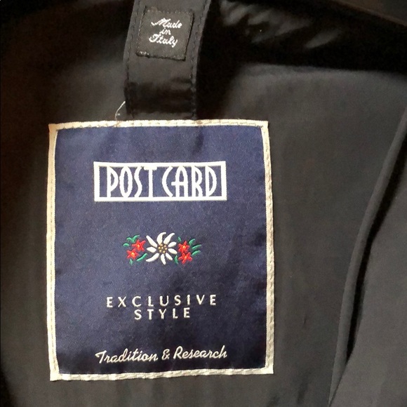 Post Card Coat with Fur Collar - Picture 5 of 11